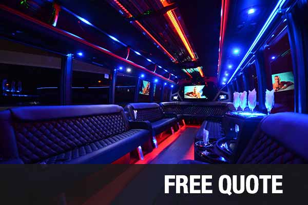 Charter Bus party buses for rental West Palm Beach