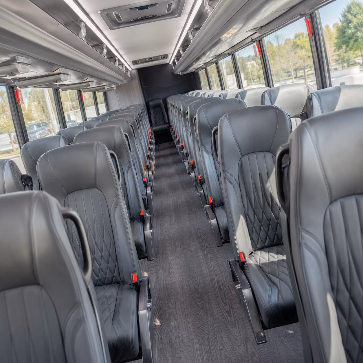 West Palm Beach Airport Shuttle & Transportation party bus exterior