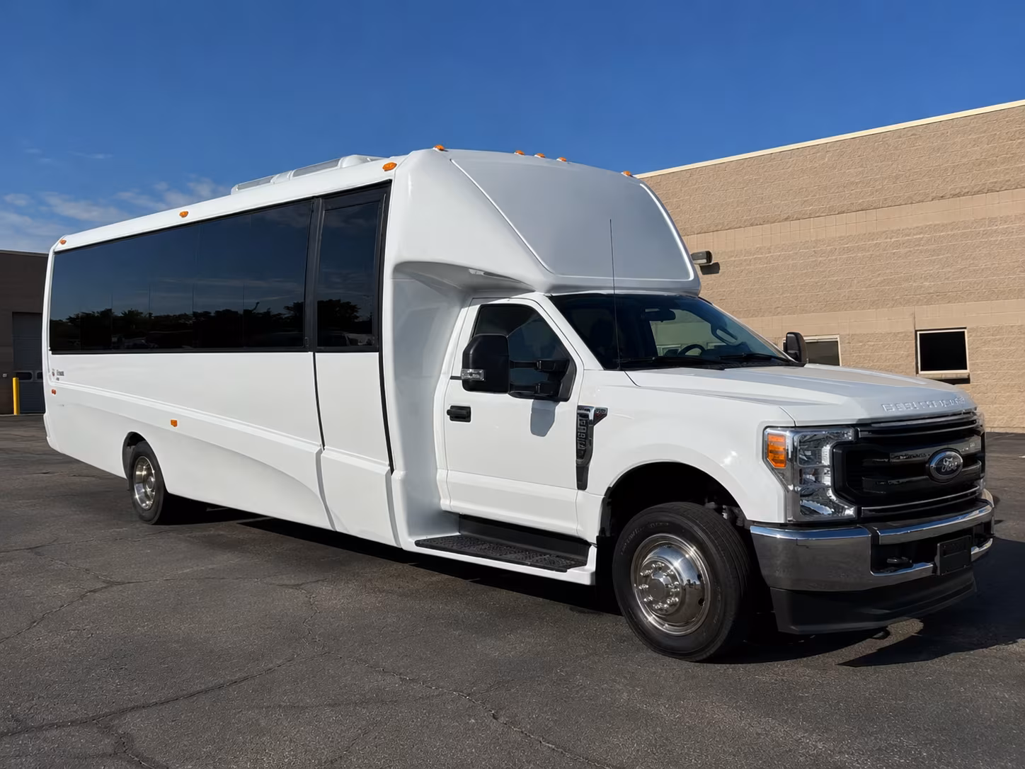 West Palm Beach Airport Shuttle & Transportation party bus interior