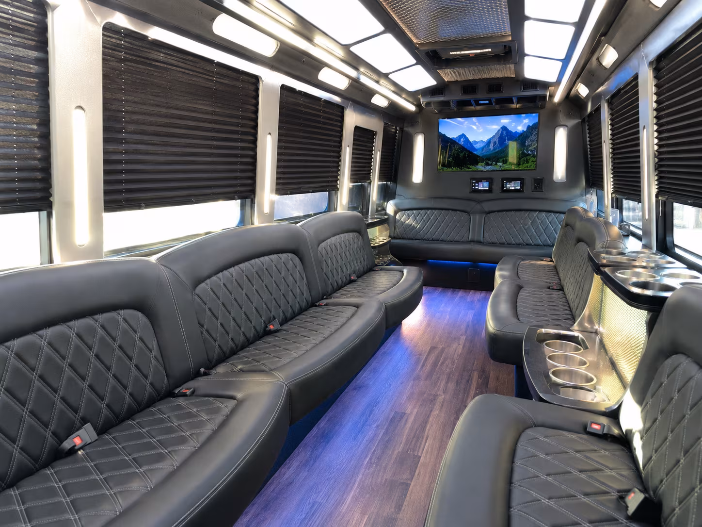 West Palm Beach Bachelor & Bachelorette Transportation party bus exterior