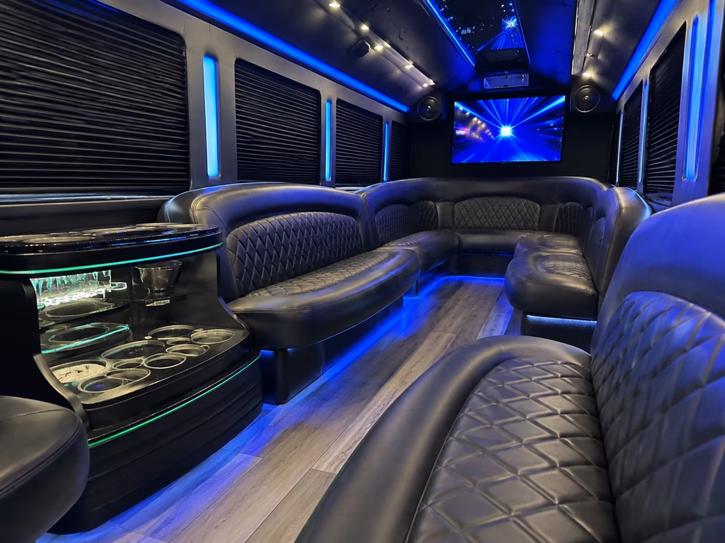 West Palm Beach Concert & Music Festival Transportation onboard seating