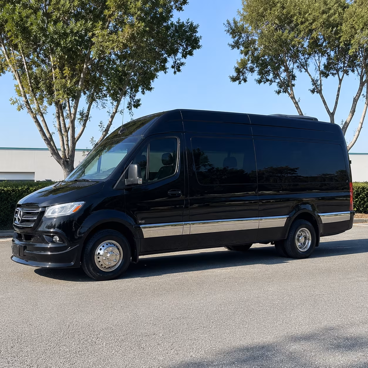 West Palm Beach Corporate Transportation party bus exterior