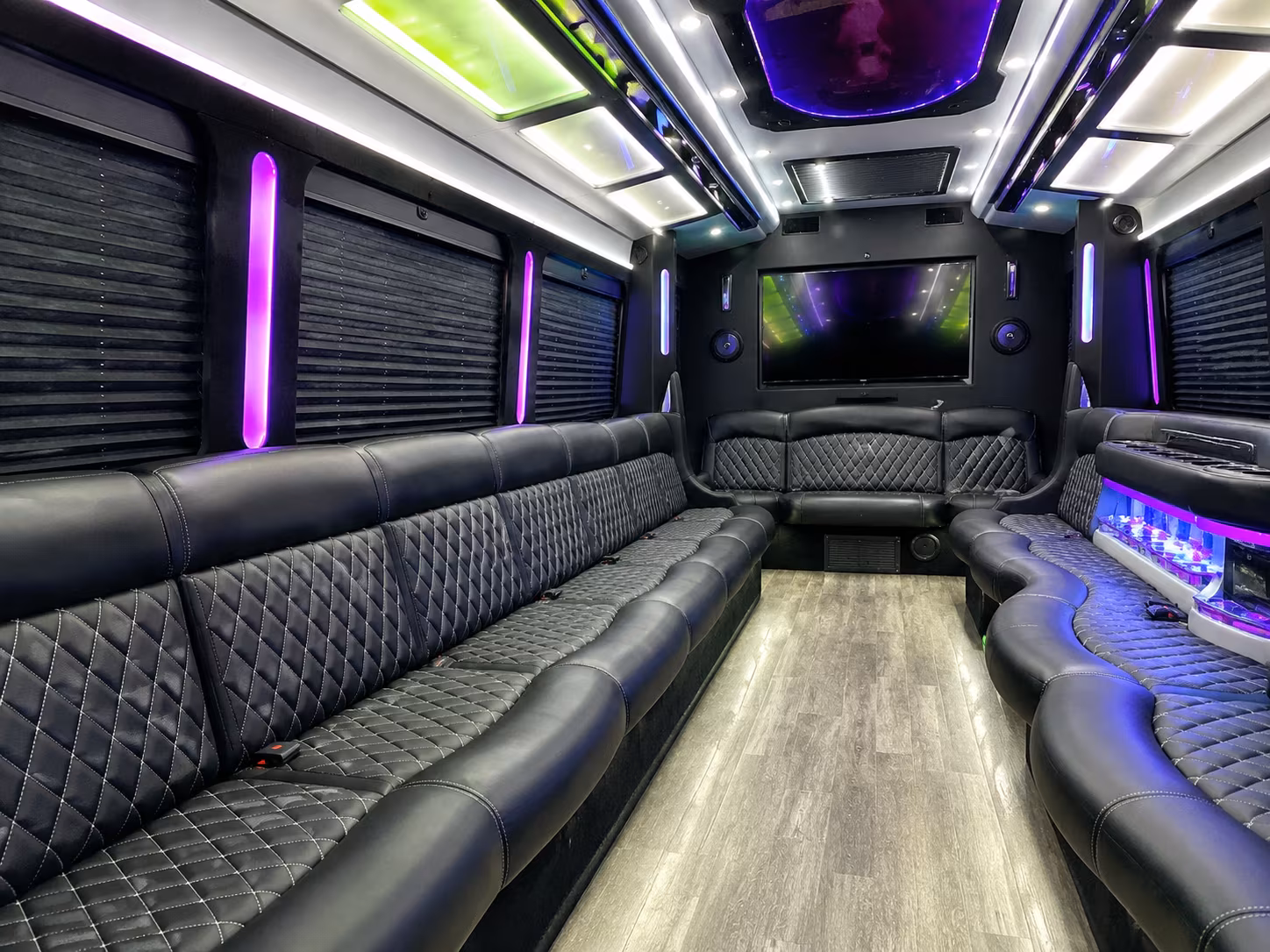 West Palm Beach Private Event Transportation onboard seating