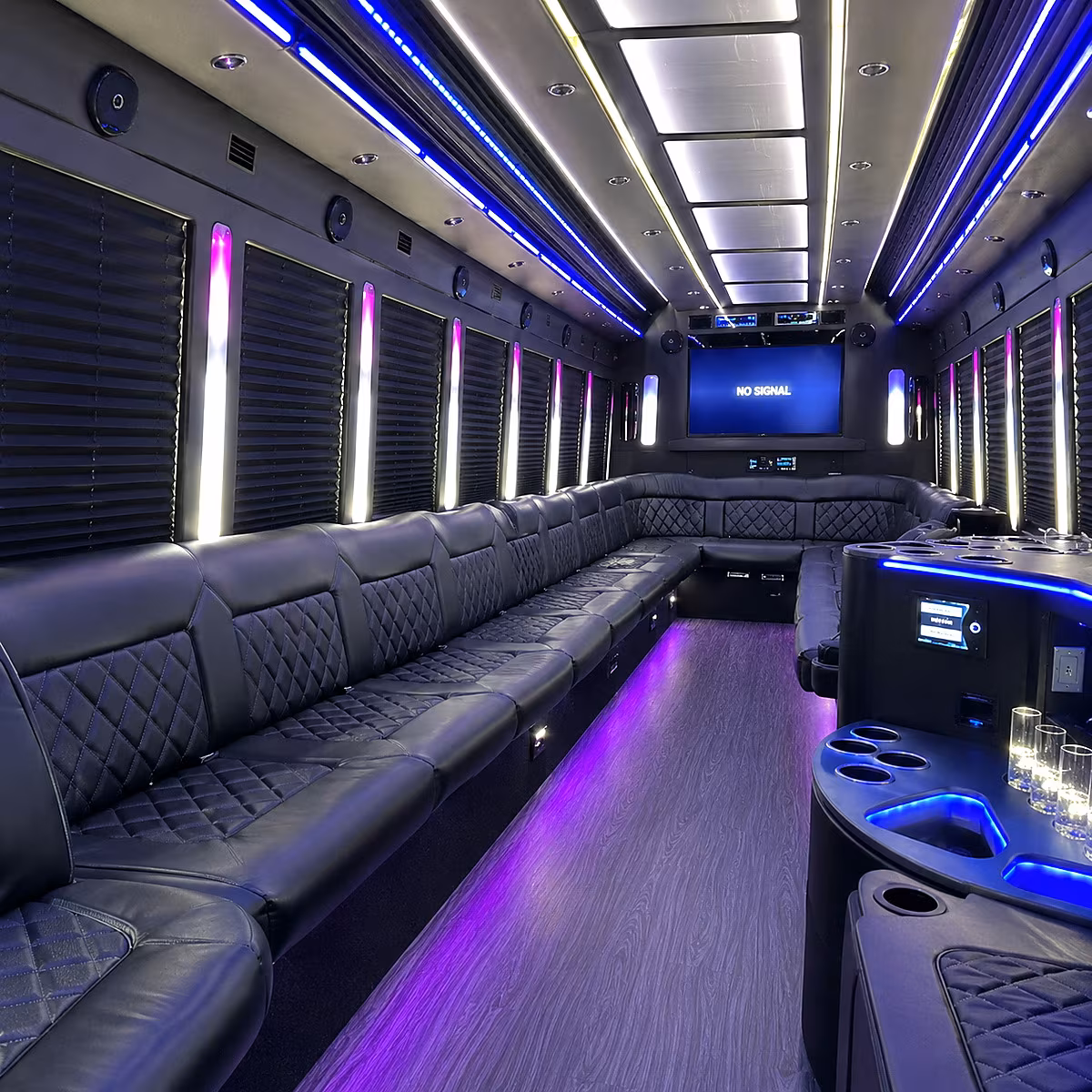 West Palm Beach Winery Tour & Pub Crawl Transportation onboard seating