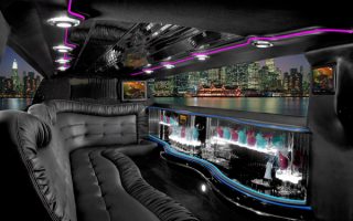 Chrysler 300 limo interior West Palm Beach