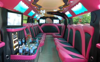 West Palm Beach pink hummer limousine West Palm Beach