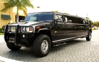 black hummer limo West Palm Beach